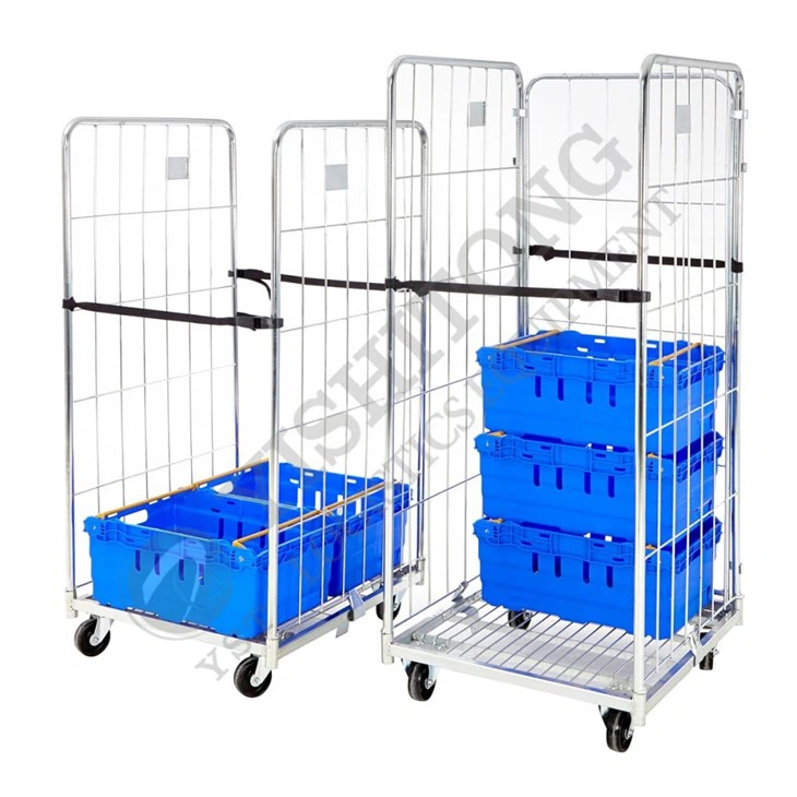 3-sided roll cages trolley