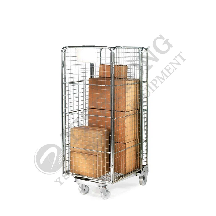 फोल्डेबल केज ट्रॉली