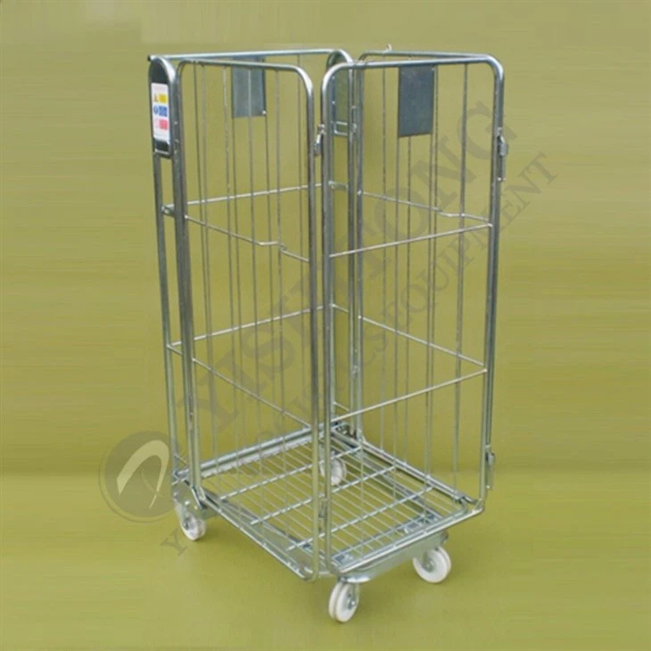 industrial roll  container cage trolley