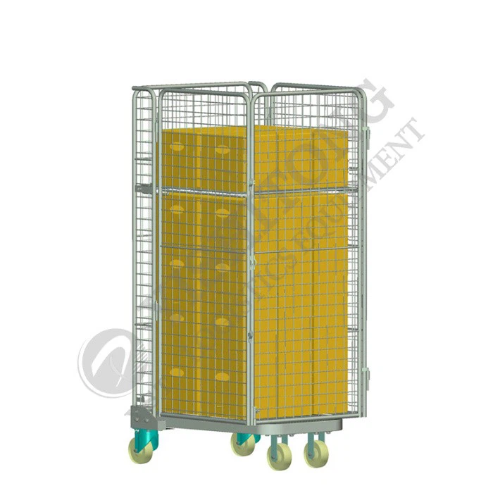 mesh roll container cages
