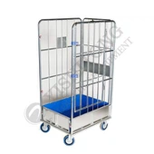 पहियों पर औद्योगिक लाँड्री गाड़ियाँ