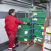 नेस्टिंग मेश रोल कंटेनर