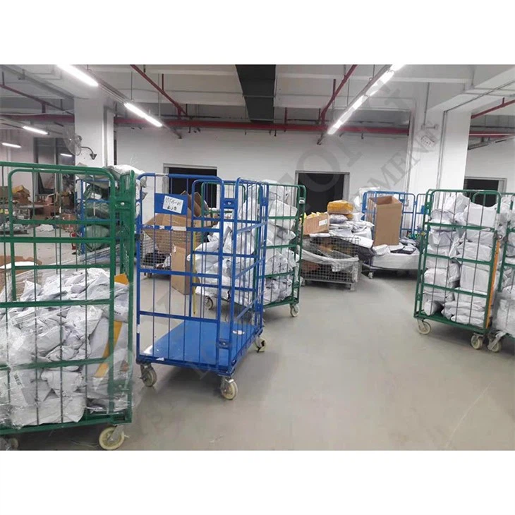 warehouse roll storage cages